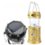 Panel Rechargeable Ceramic Collapsible Solar Landscape Lantern