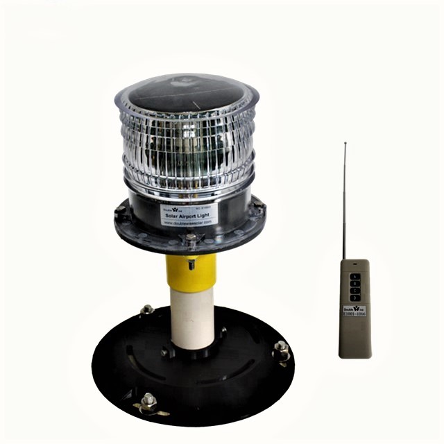 ICAO Wireless Led Airfield Lighting Solar Powered Heliport Airport Light