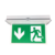 Canada Led Fire Lighting Sign Red Letter Emergency Exit Light
