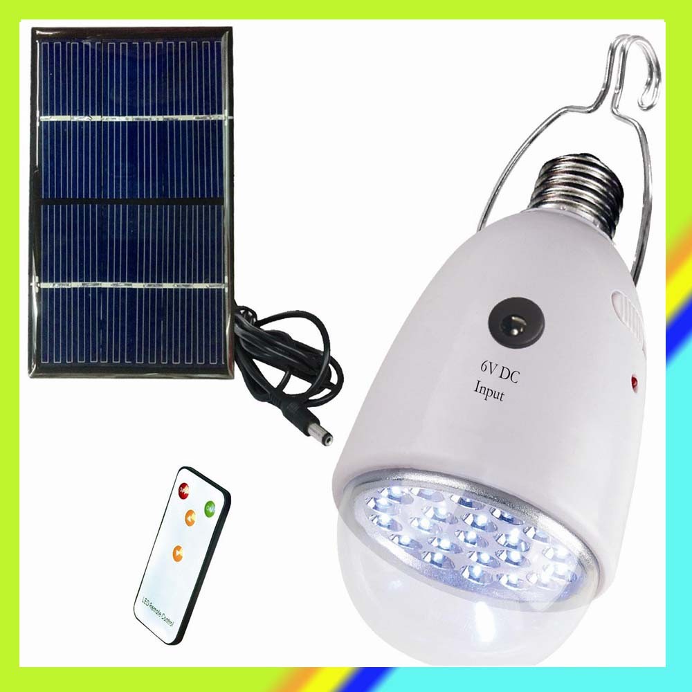 Battery Operate Indoor Solar Recharge Light (Portable Light Source, High Brightness, Long Life Time)