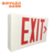 Battery Operated Exit Sign And Lighting Led Surface Emergency Light In Office