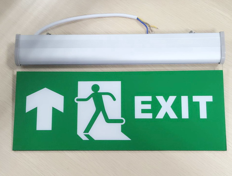 Evacuation indicator light fire emergency light illumination 3 hours indicator exit light