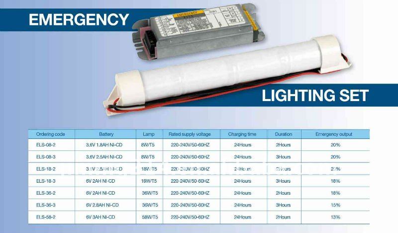 ELS T8 SERIES- battery powered el inverters