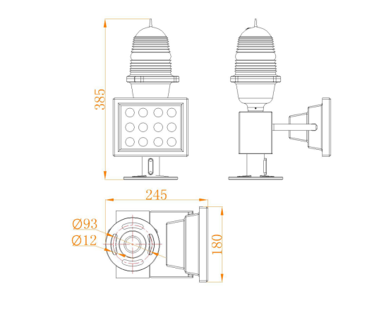 GS-HP/D Heliport LED combination Floodlight