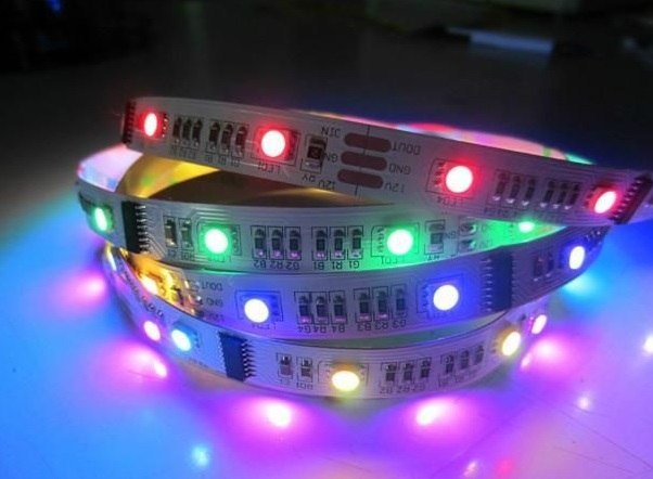 addressable WS 2812 WS 2811 WS 6803 WS1903 WS2813B led flexible 60 Pixels strip light 60 WS2813