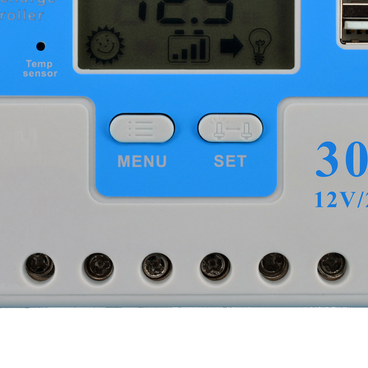 China factory supply 12v 24v 48v charge solar controller