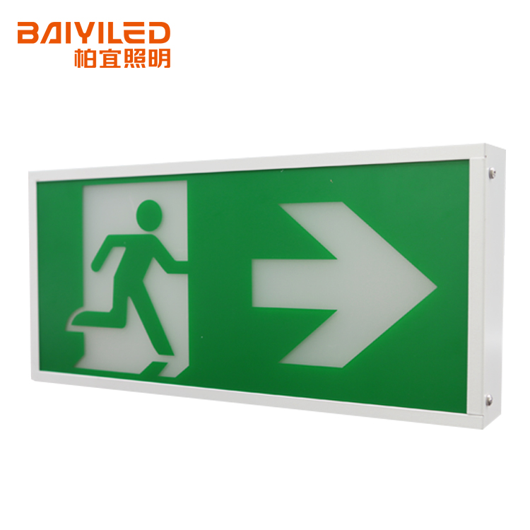 Factory high quality australia saa exit sign board led