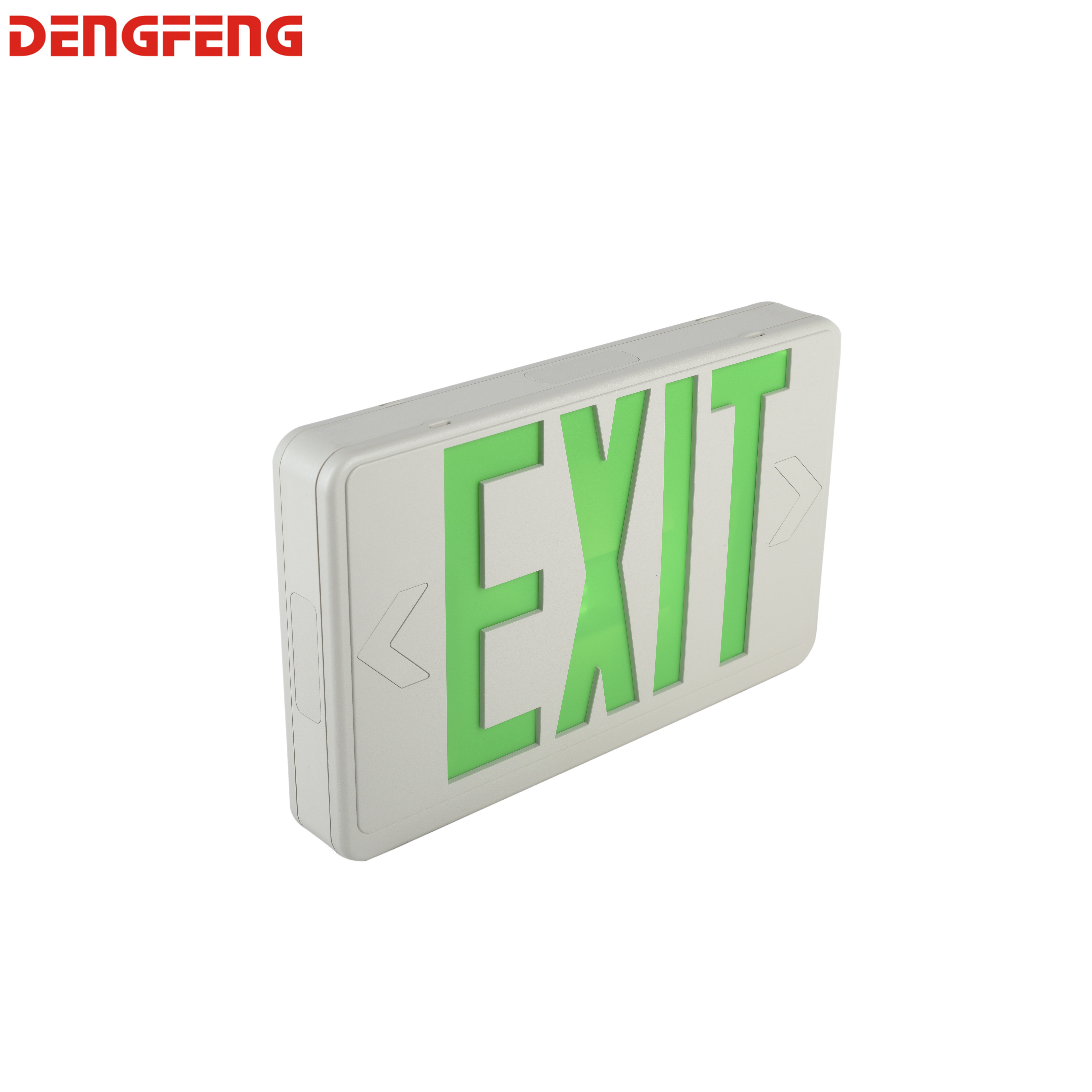 Shenzhen Fire Led Exit Sign Battery Evacuation Recharged Rechargeable  Light Emergency Light