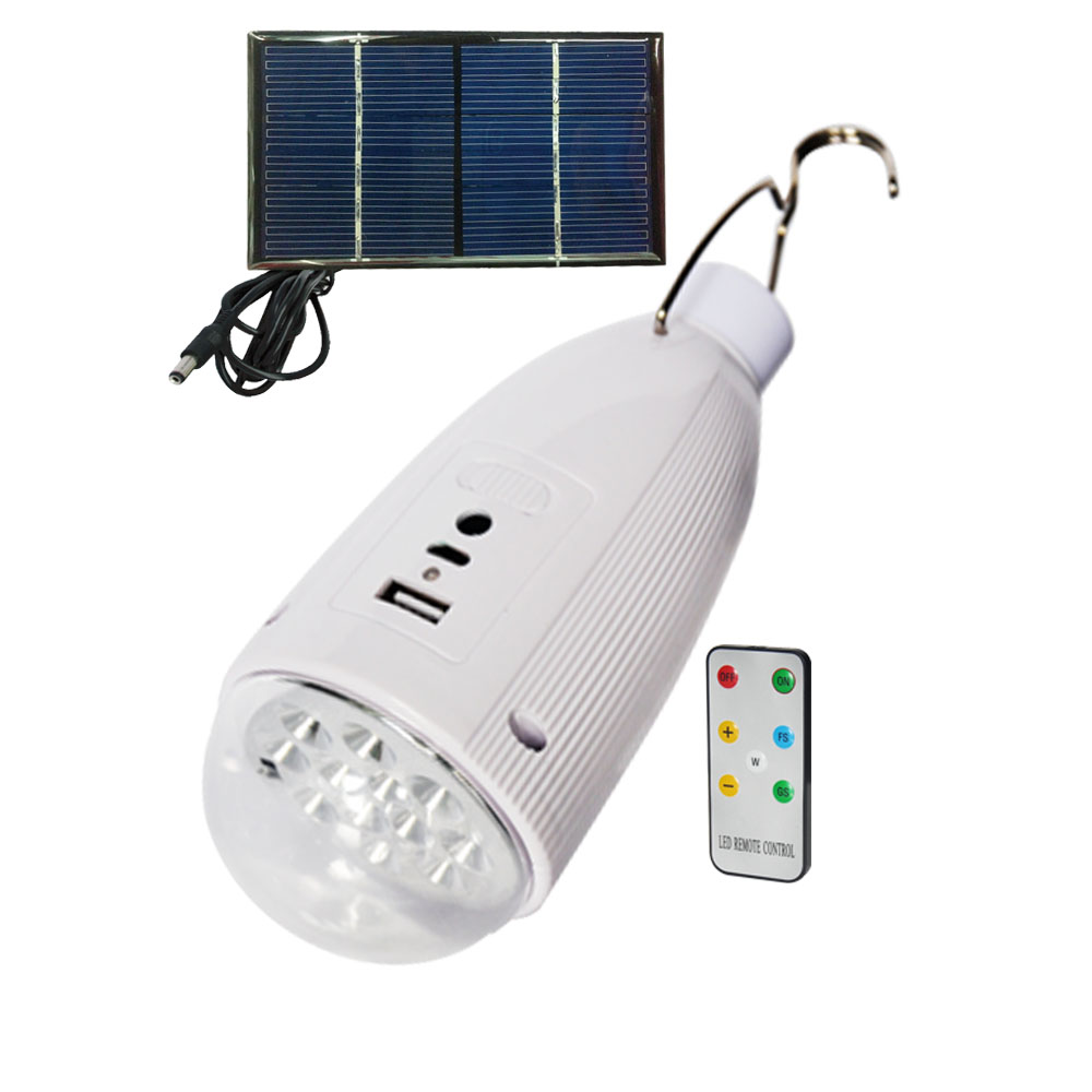 high efficiency solar emergency led bulb