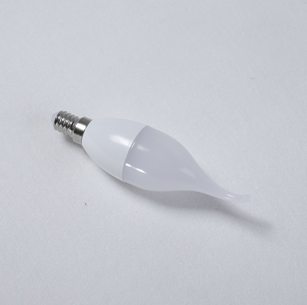 Small White Color Light Bulb 12w Led Bulb Candle Light On Hot Sale