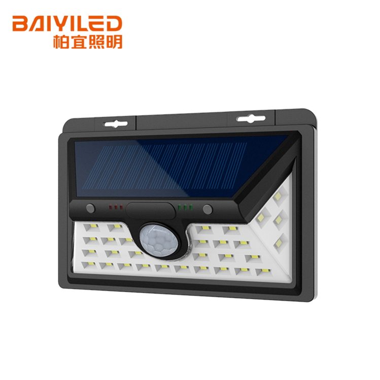 18650 Battery Garden Waterproof 20 Led Solar Motion Sensor Light