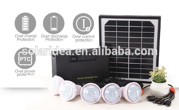 Hot sale cheap price for 12v led lights lighting off-grid small 5 watt sun energy power home solar kit