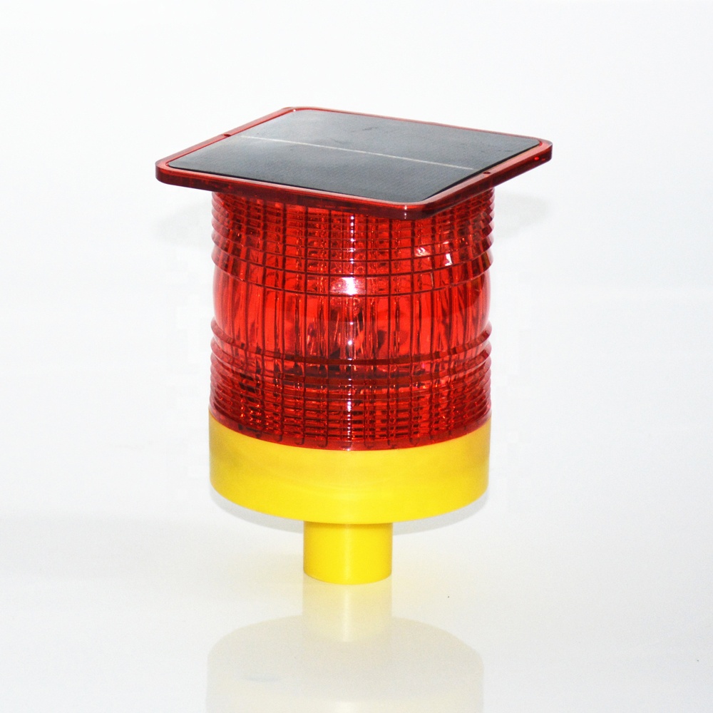 Long Visibility 3NM Traffic Barricade Signal Solar Led Barrier Light