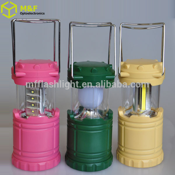 A Hot Selling Auto On Off Switch Small Folding SMD LED Camping Lantern