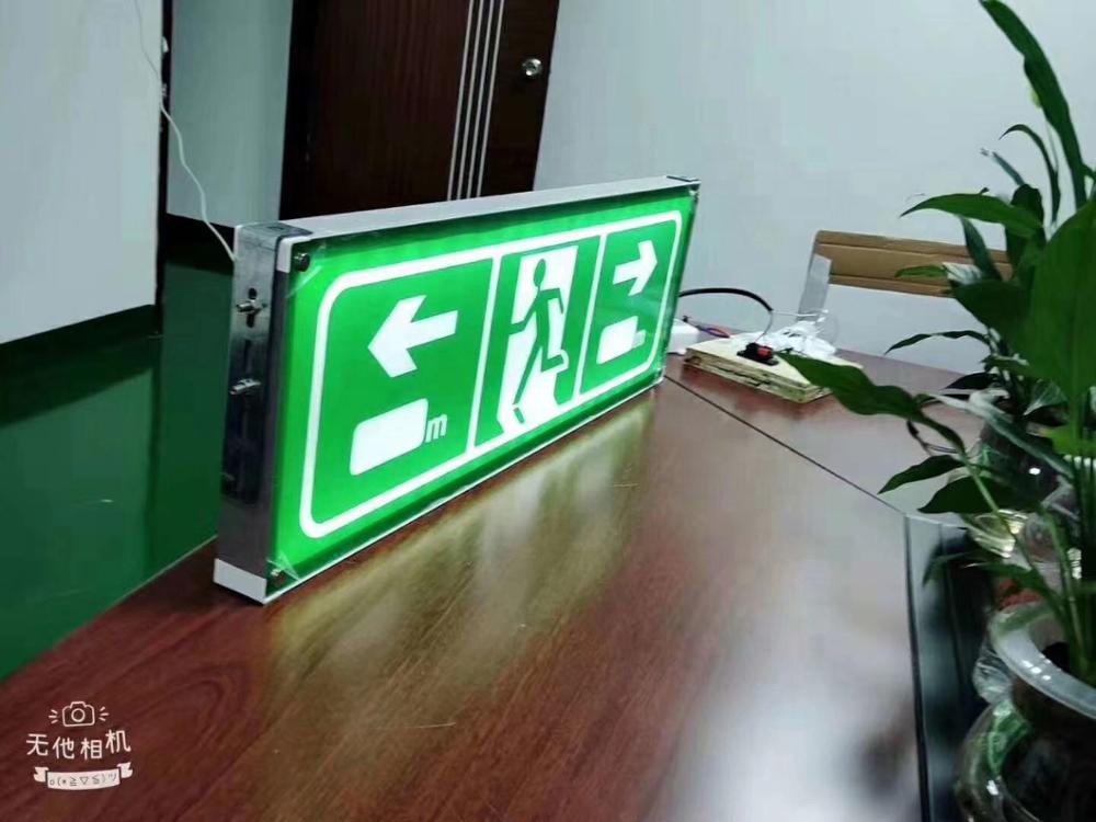 3W Hight quality and hot sale escape emergency light single sided emergency led exit light