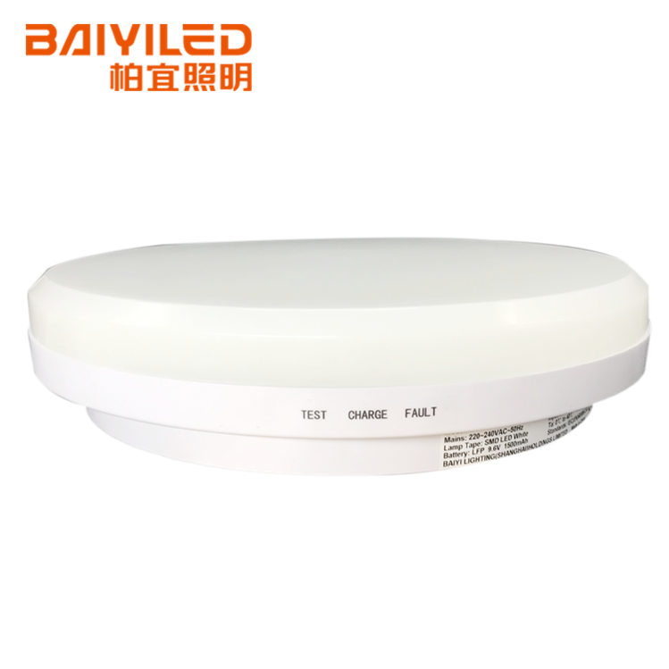 Rechargeable Emergency Kid Round Flat Ceiling Led Light