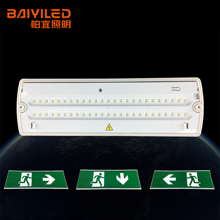 Ip65 Emergency Lamp Light Airport Diecast Ceiling Bulkhead