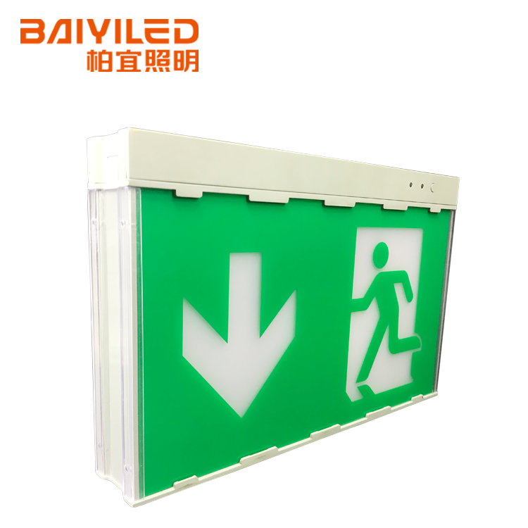 Fire Emergency Lighting Luminaire Light Exit Sign Cost for sale