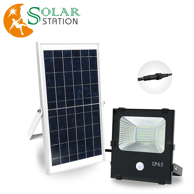 Factory direct sale solar powered 30w led flood light