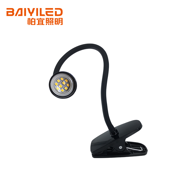 Alloy Folding Led Silver Cement Desk Lamp For Kid