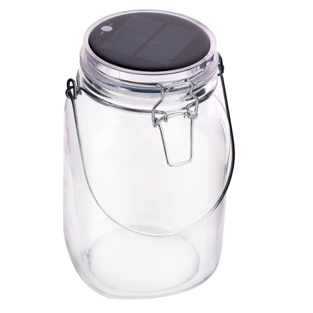 Solar Lamp IP65 waterproof led solar light glass jar solar lantern