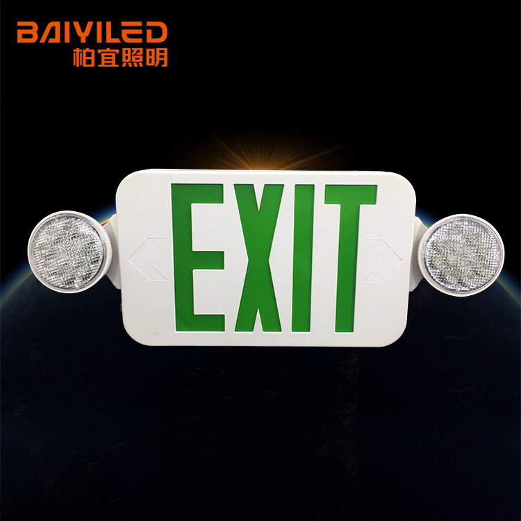 3 Hour Fire Ni-cd Sc3.6v/2.0ah And Emergency Double Face Exit Sign Led Light