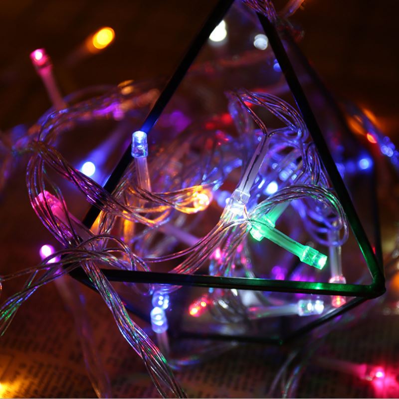 16.4ft Star Fairy Lights 8 Modes Remote Control Outdoor 50 LED String Lights with Timer Battery Operated Twinkle Firefly Starr