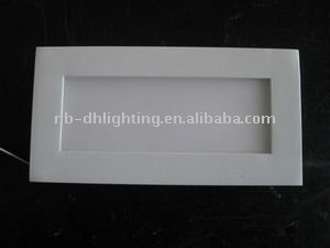 18W 1170-1350lm Plastic Ceiling lighting LED Panel Lights