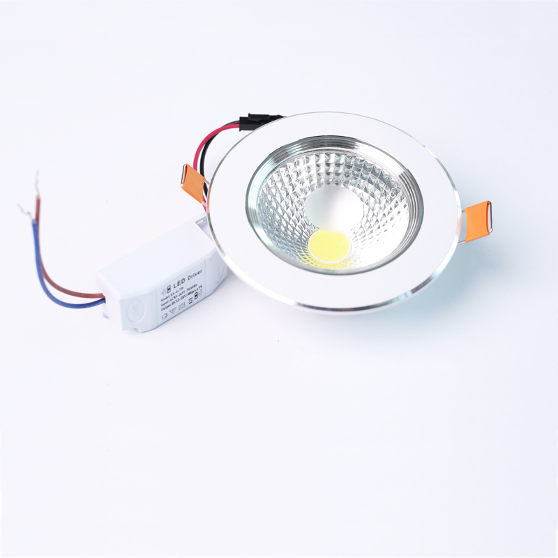 Led spotlight cob 3w5w9w12w15w30w recessed downlight sky night lamp