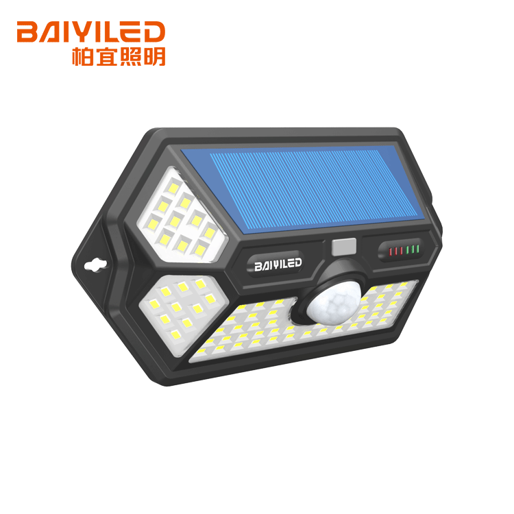 60 Motion Light Sensor Outdoor Led Solar Wall Lamp