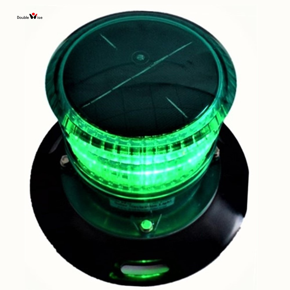 Anti-UV PC Marine LED Navigation Port and Starboard Warning Solar Lights