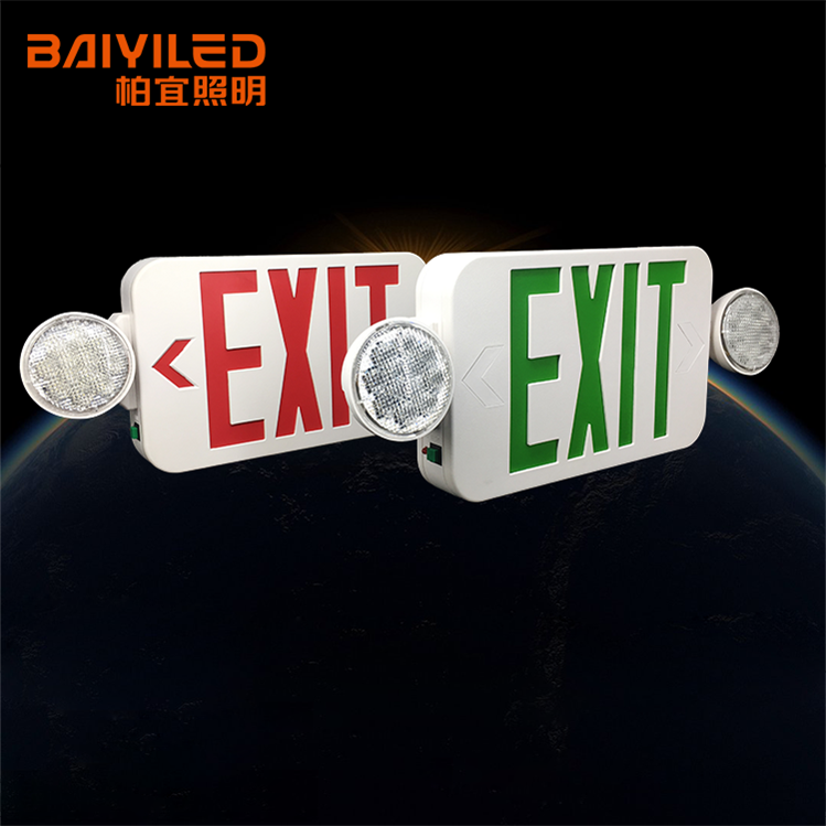 Led Plate Rechargeable Light Emergency Exit Sign Nz