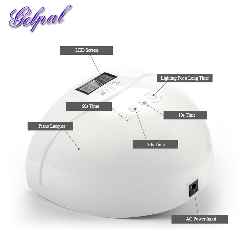 GelPal best Factory direct sales gel diamond nail lamp 36 watts