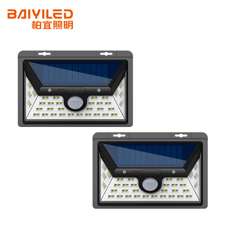 Pir Motion Sensor Wall 8 Led Solar Light