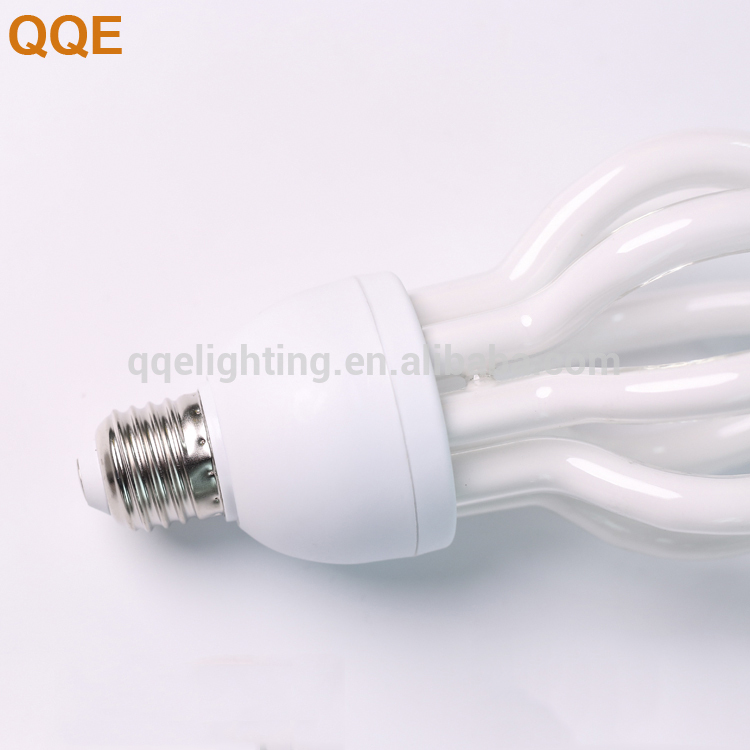 Zhongshan factory price ac dc 12v 24v 110v 220v lotus shape cfl bulb skd energy saving cfl lamp