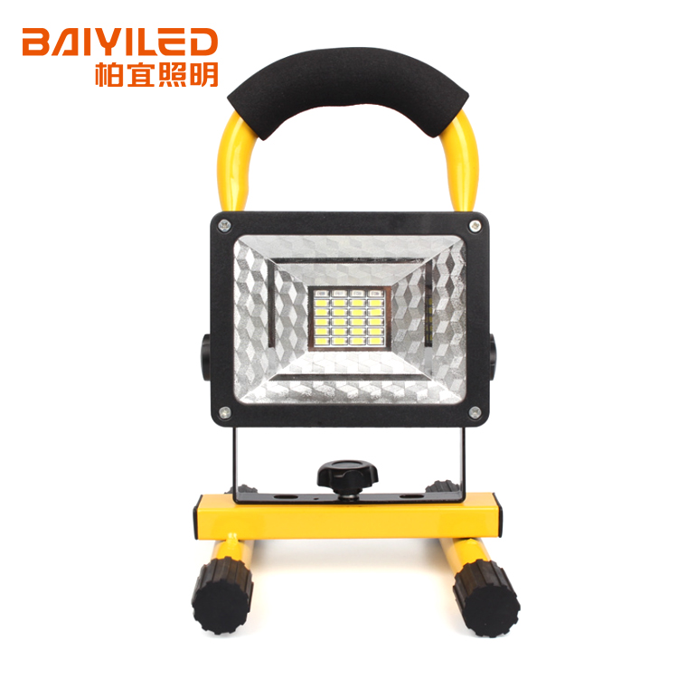 IP54 Convenient portable type emergency outdoor led flood  light
