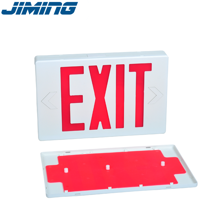 UL & cUL Approved Hotel use NFPA Exit Sign LED -CHINA TOP 1 Emergency egress lighting battery backup