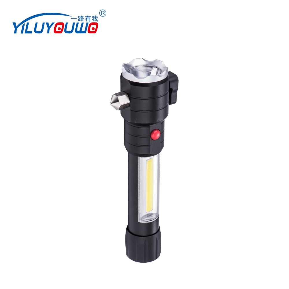 2018 New Design Multi-functional Mini LED COB Flashlight