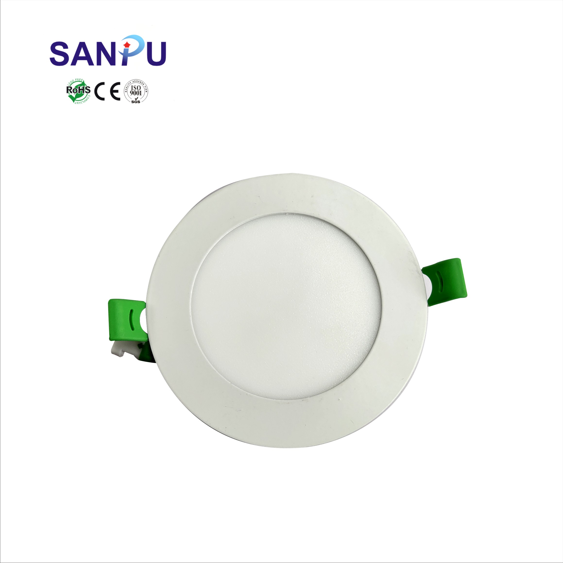 2019 new design round led panel light indoor hidden lighting 3w 6w 9w