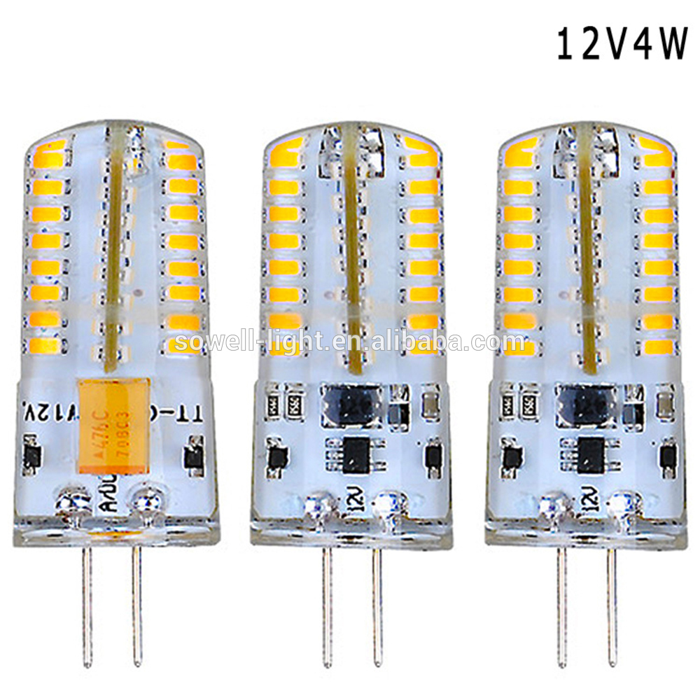 Pendant Lamp G4 replaceable Silicon led 4w, G4 3000K 4000K 6000K Led