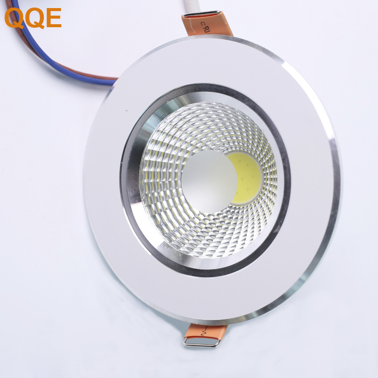 China 2017 new design hot best sellers of aliexpress dc 12v rgb cob chip ultra thin 7w led downlight