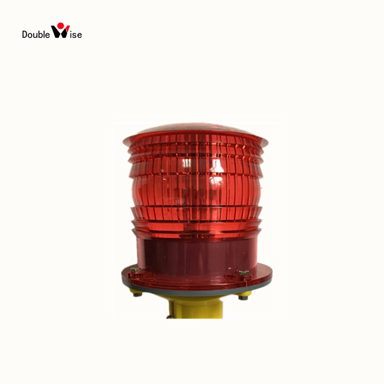 LED Low Intensity Solar Powered Aviation Obstruction Warning Light