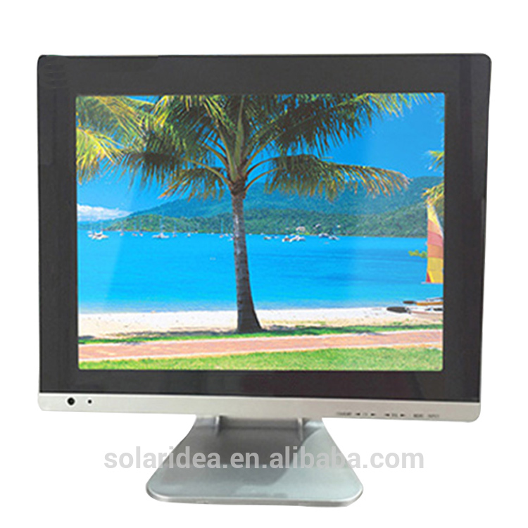 Solar idea saving energy stabilized power supply good lcd color 24 inch 12v dc lcd tv