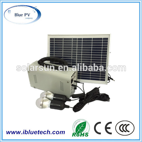 Portable indoor solar energy lighting energy system with radio function kit factory price