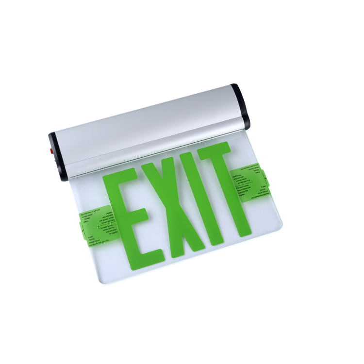 Double-sided 6-inch LED emergency exit sign