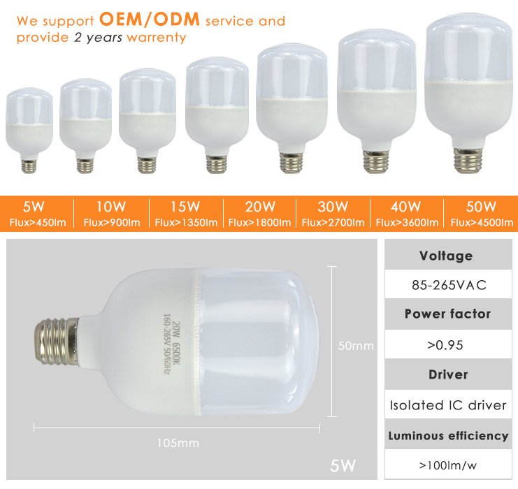 e14 b22 e26 e27 a60 a19 12v 24v 36v 220v 110v led light bulb