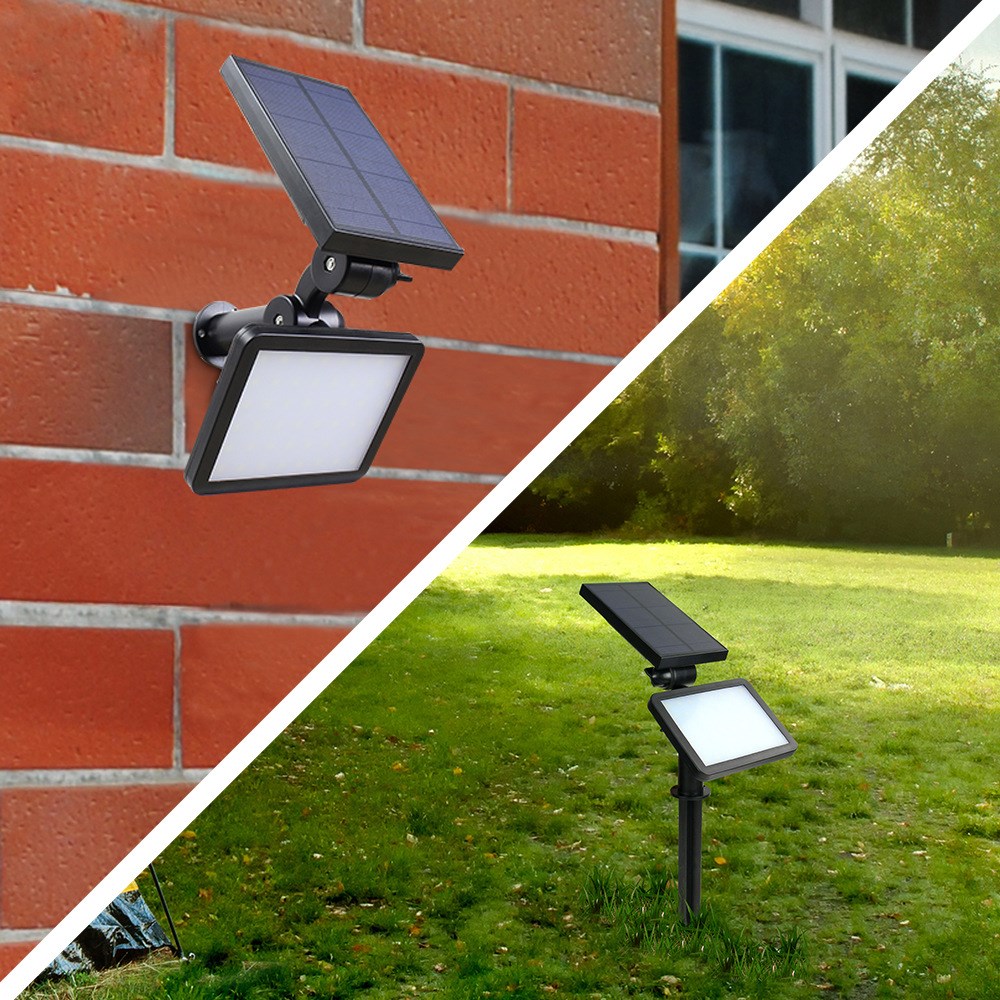 Solar Lights Outdoor with Motion Sensor Detector LED Wall Flood Light Waterproof Security Lighting Outdoor