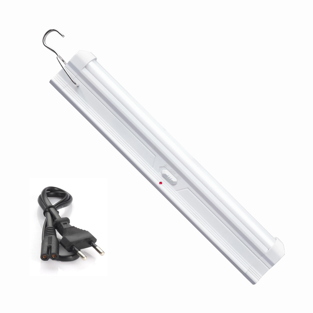 high efficient rechargeable emergency battery operated led tube lights