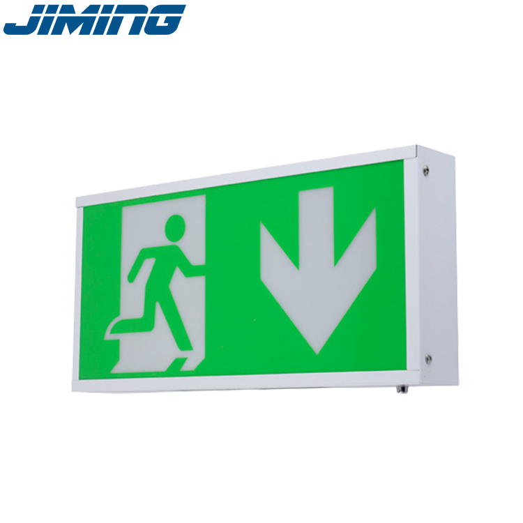 Emergency lighting products LED rechargeable exit sign illuminated exit signs