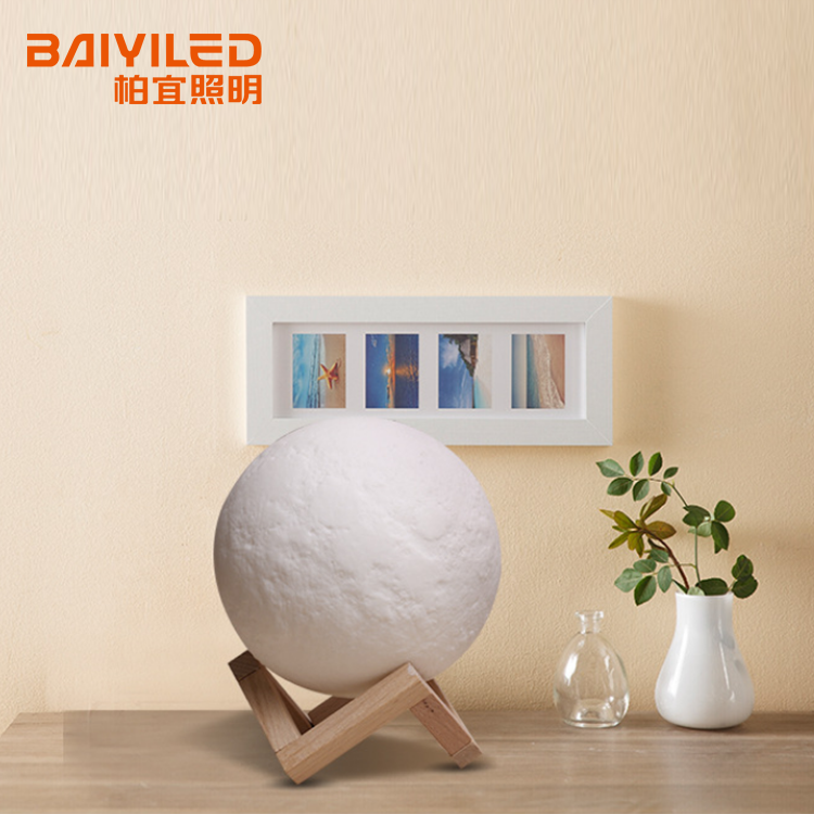 Sun And Quran Bluetooth Speaker Hand Lunar Moon Lamp